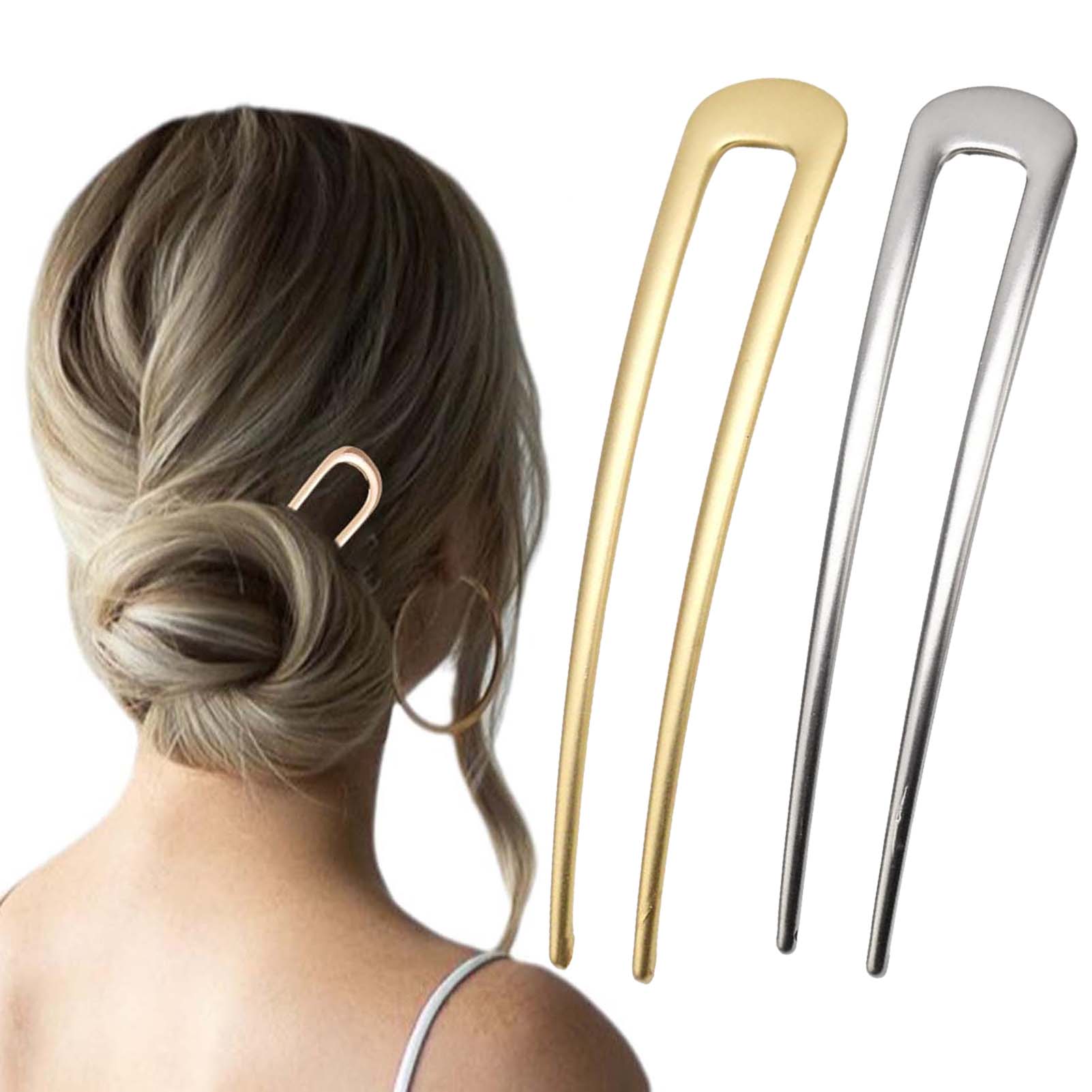 Women'S Formal Accessories - دبابيس شعر فرنسية على شكل حرف