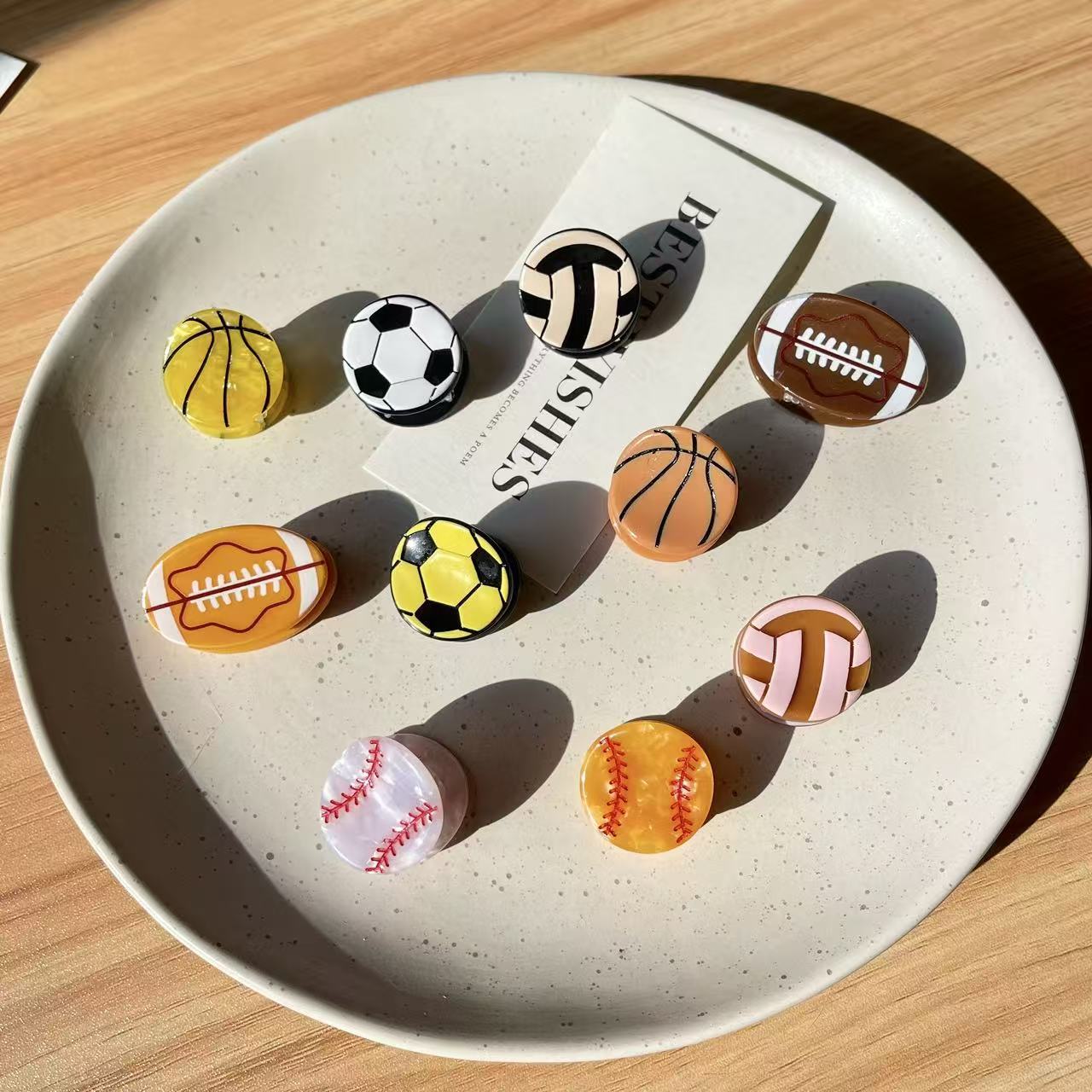 Women'S Volleyball Accessories - مشابك شعر رياضية لطيفة للنساء والفتيات،
