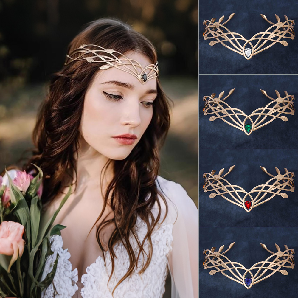 Women'S Formal Accessories - الفاخرة التيجان Headbands للنساء ورقة كريستال