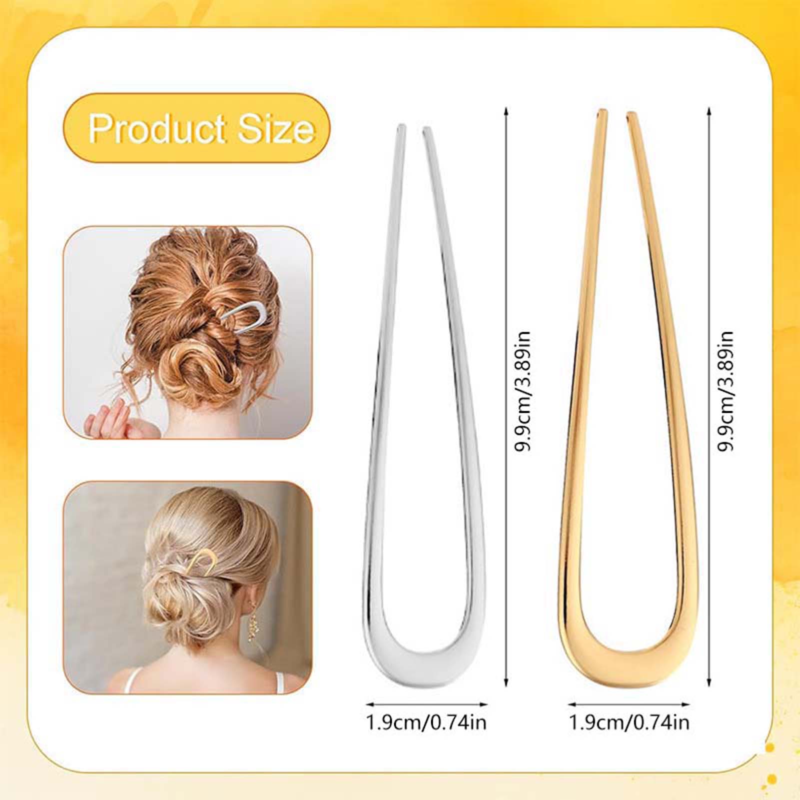 دبابيس شعر فرنسية على شكل حرف  - مراجعة Women'S Formal Accessories وسعره