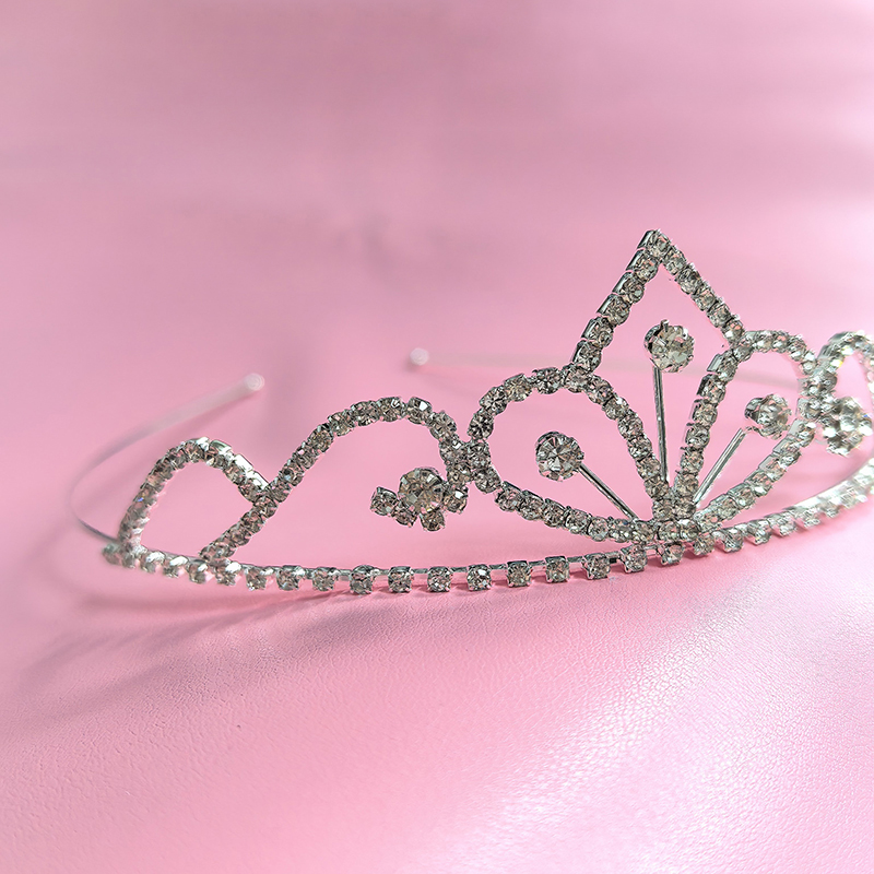 تاج زفاف فضي اللون مرصع بالأحج - مراجعة Women'S Formal Accessories وسعره