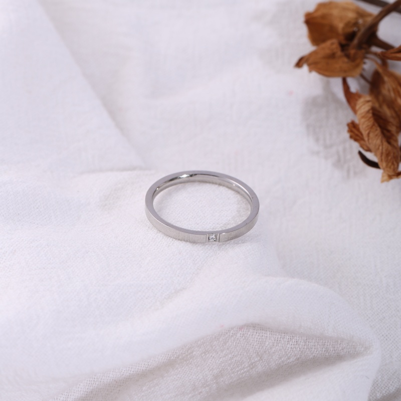 خاتم من الفولاذ المقاوم للصدأ  - مراجعة Women Accessories Meaning وسعره