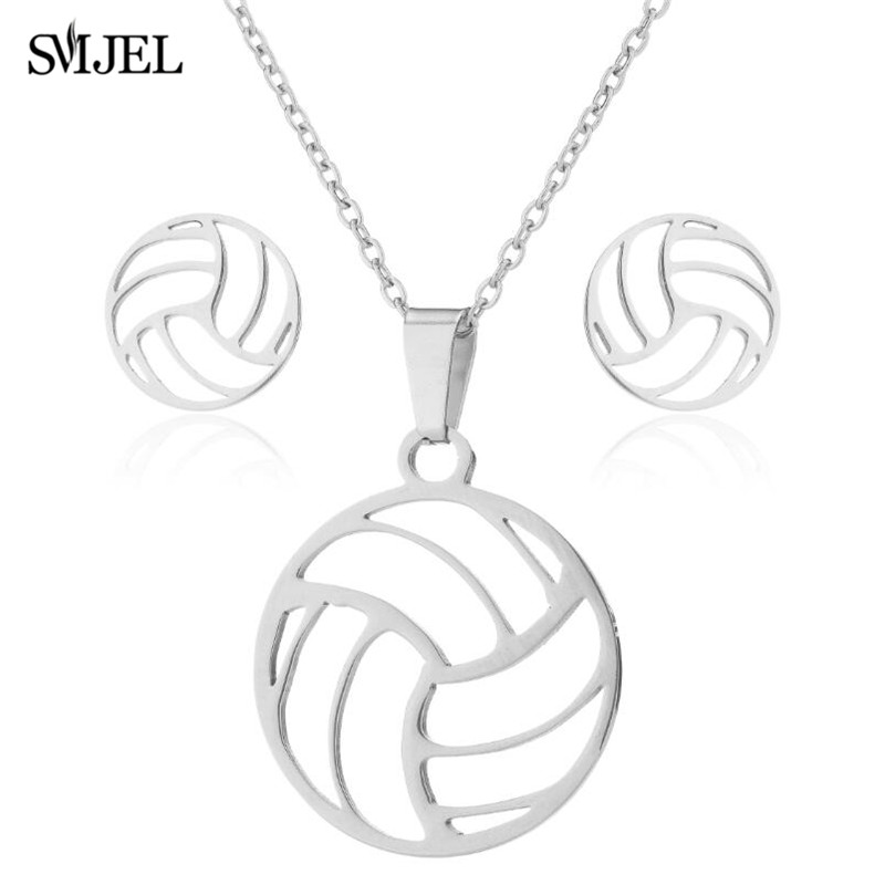 مجموعة مجوهرات كرة الطائرة من  - مراجعة Women'S Volleyball Accessories وسعره