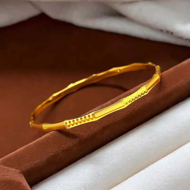 إسوارة ذهبية عيار 24 قيراط AU9 - مراجعة Women Accessories Meaning وسعره