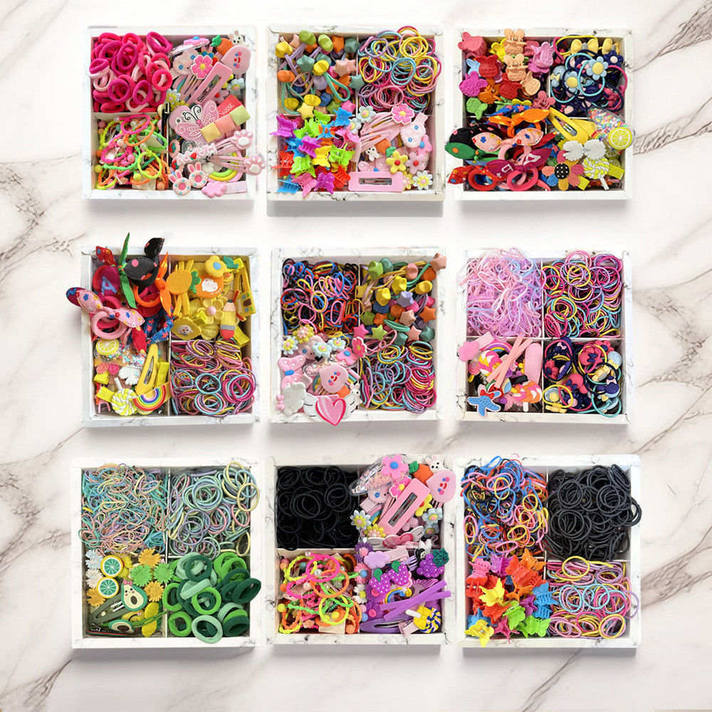 مجموعة إكسسوارات شعر لطيفة لقض - مراجعة Women Accessories Gift Box وسعره