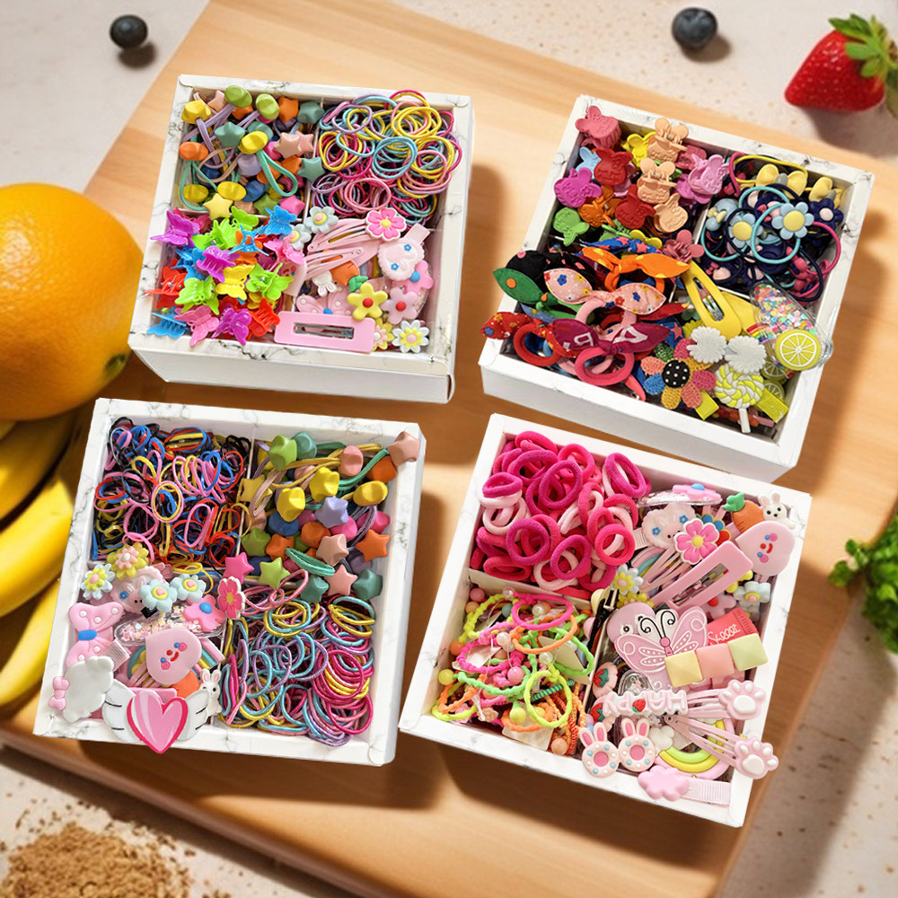 مجموعة إكسسوارات شعر لطيفة لقض - مراجعة Women Accessories Gift Box وسعره