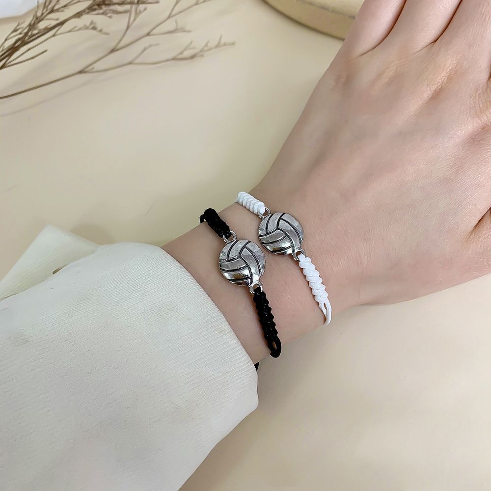 أساور يدوية الصنع على شكل كرة  - مراجعة Women'S Volleyball Accessories وسعره