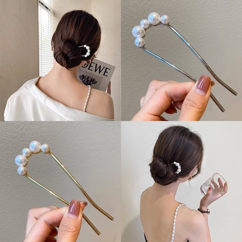 دبوس شعر معدني جديد بتصميم عتي - مراجعة Women'S Formal Accessories وسعره