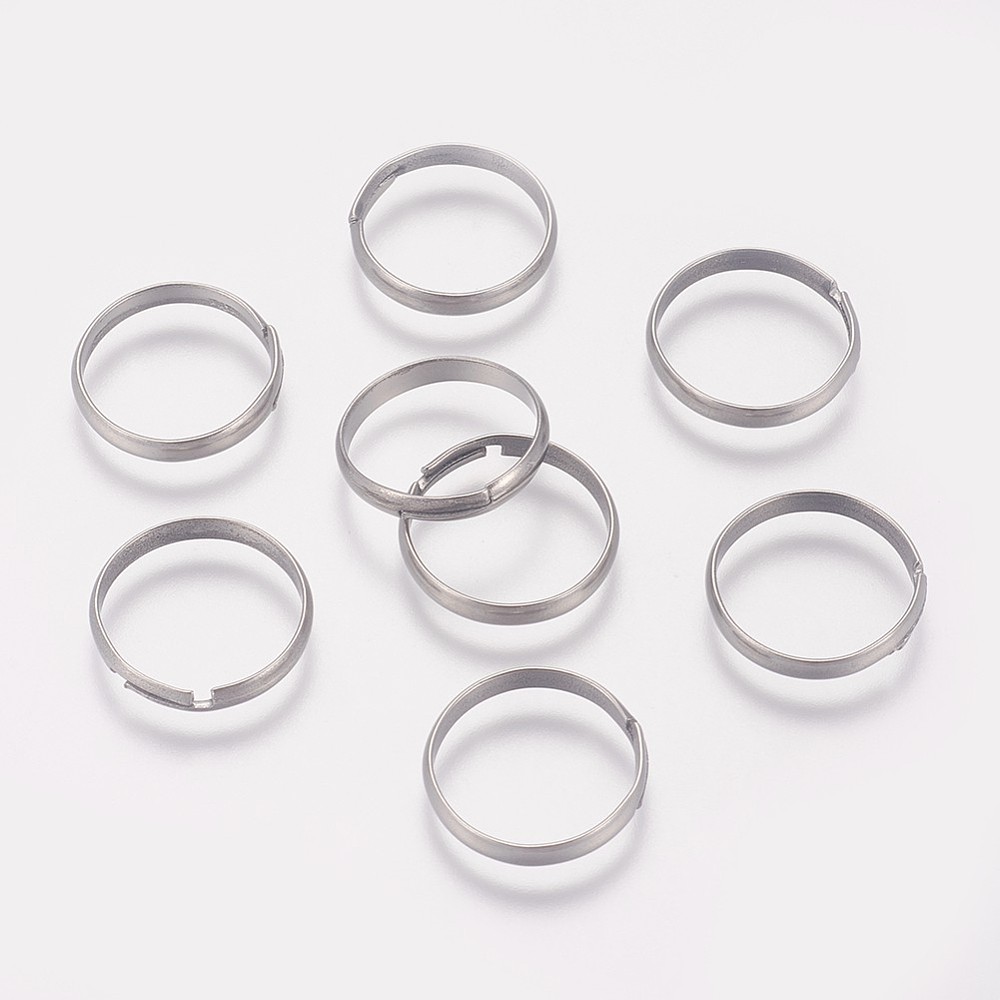 50 قطعة مقاومة تشويه 316 الجرا - مراجعة Ring Set Adjustable وسعره