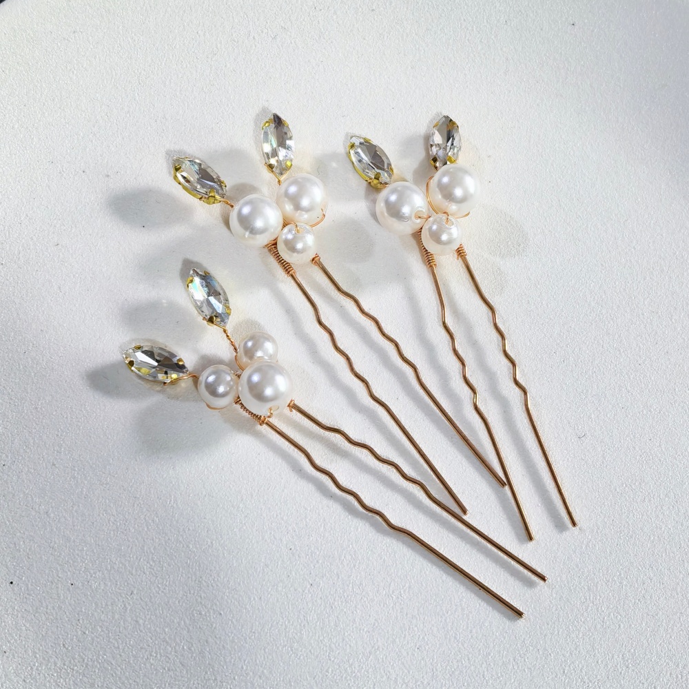 مجموعة مشابك شعر من الكريستال  - مراجعة Women Knight Accessories وسعره