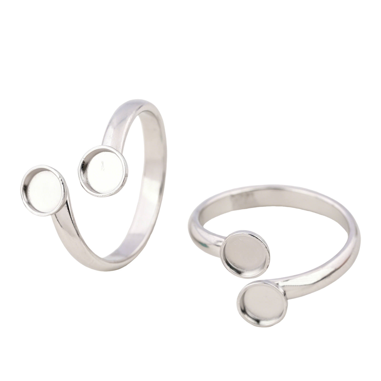10 قطع من قواعد الخواتم القابل - مراجعة Ring Set Adjustable وسعره