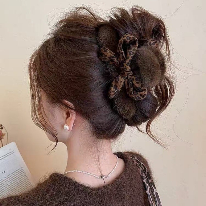 1 قطعة الراقية ليوبارد طباعة ا - مراجعة Women'S Winter Accessories Set وسعره