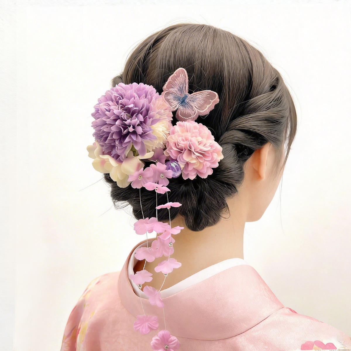 مجموعة مشابك شعر يابانية يدوية - مراجعة Women'S Kimono Accessories وسعره
