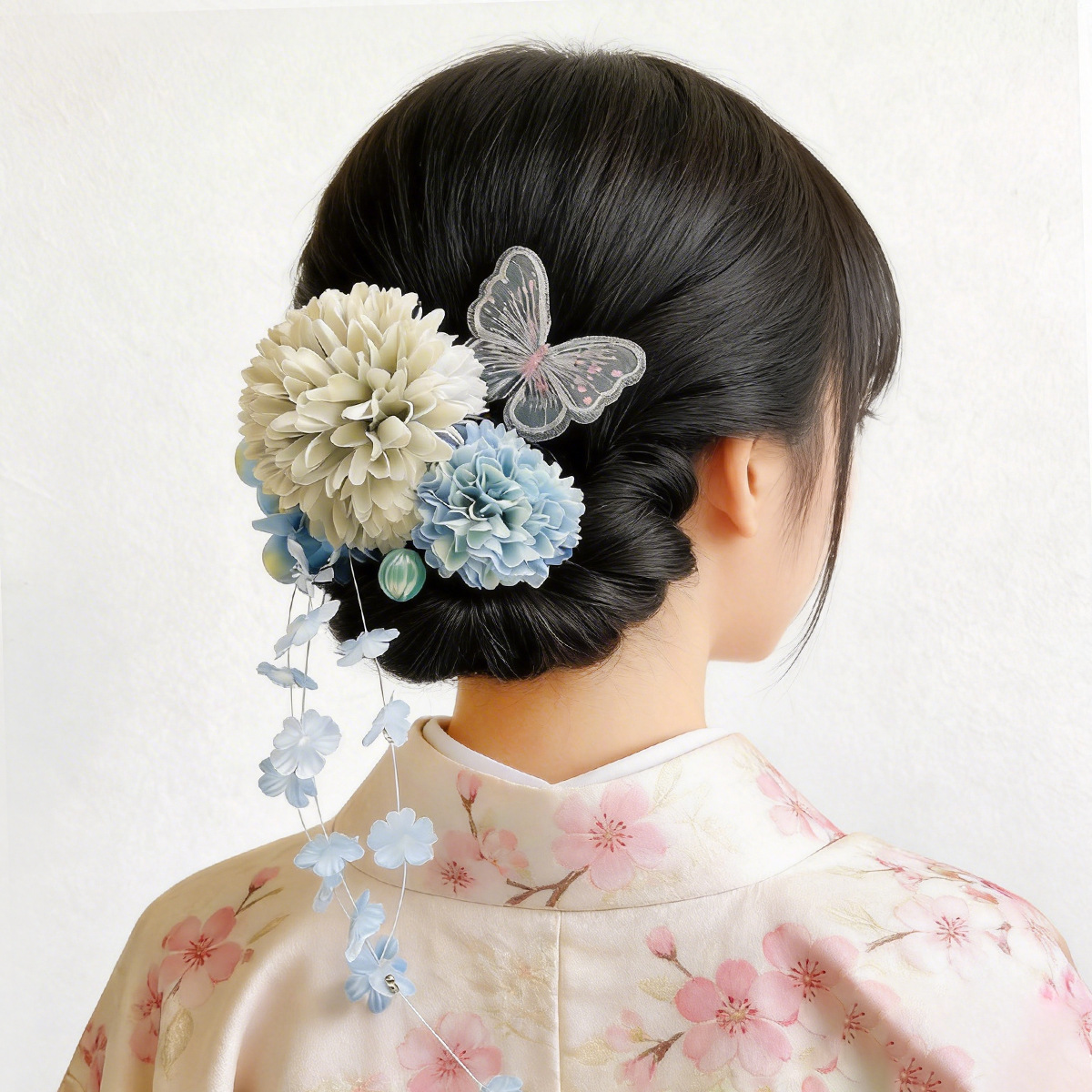 مجموعة مشابك شعر يابانية يدوية - مراجعة Women'S Kimono Accessories وسعره
