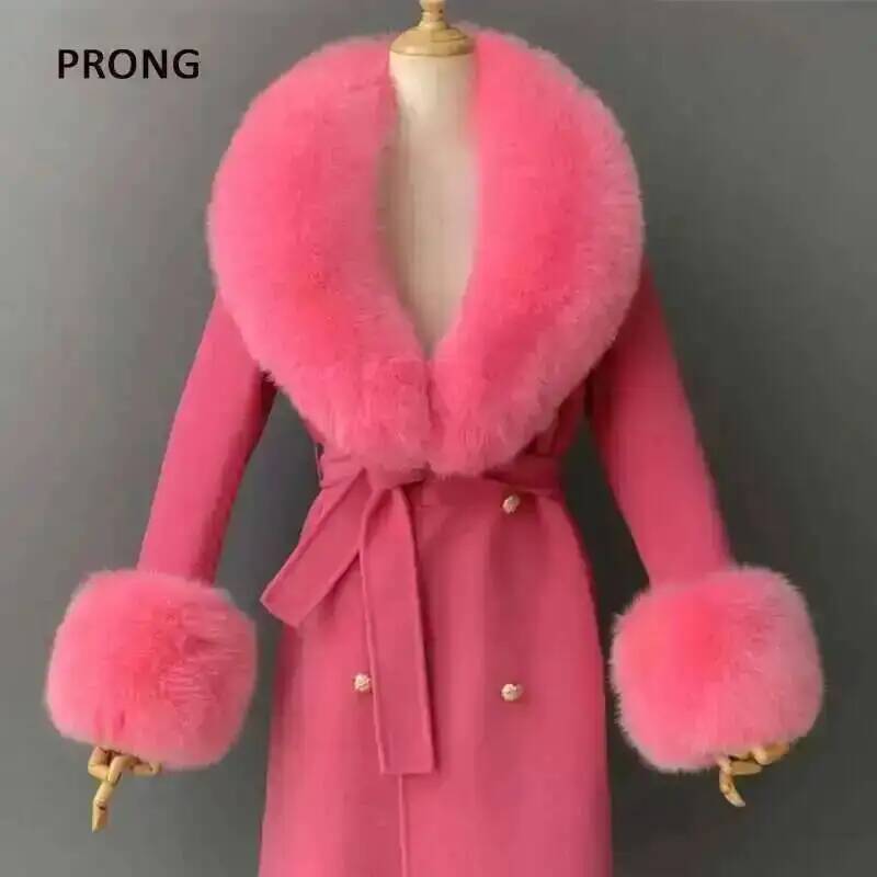 الفراء الحقيقي طوق والأصفاد مج - مراجعة Women'S Winter Accessories Set وسعره
