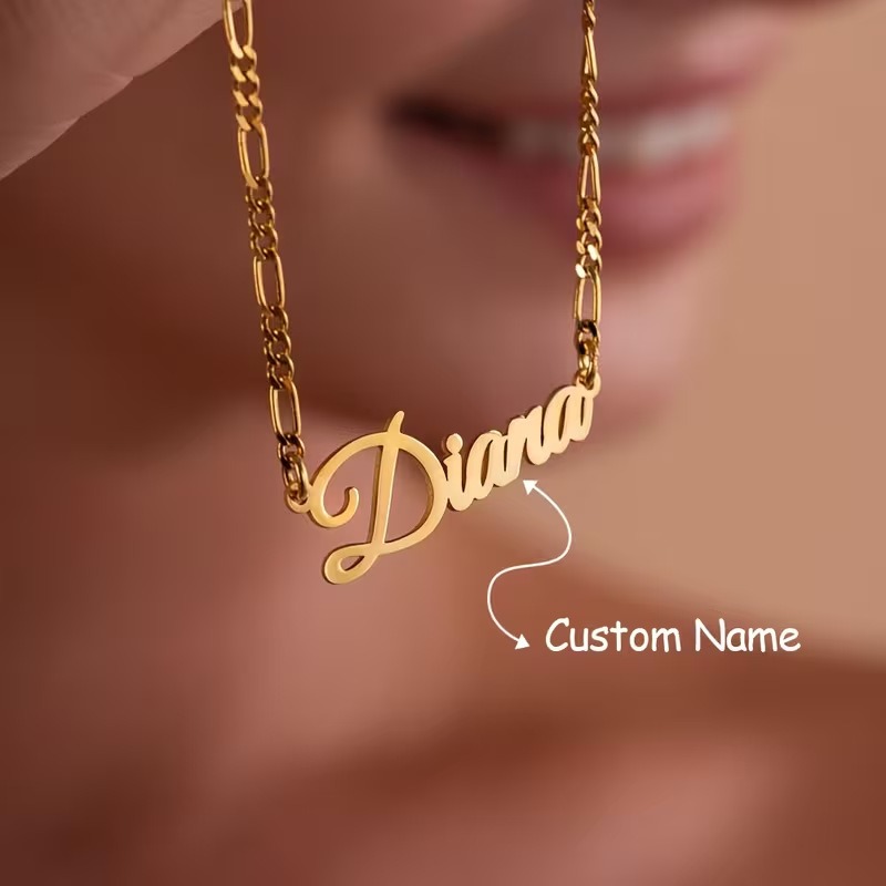 سلاسل عنق فيجارو مخصصة مع اسم  - مراجعة Women Accessories Gift Box وسعره