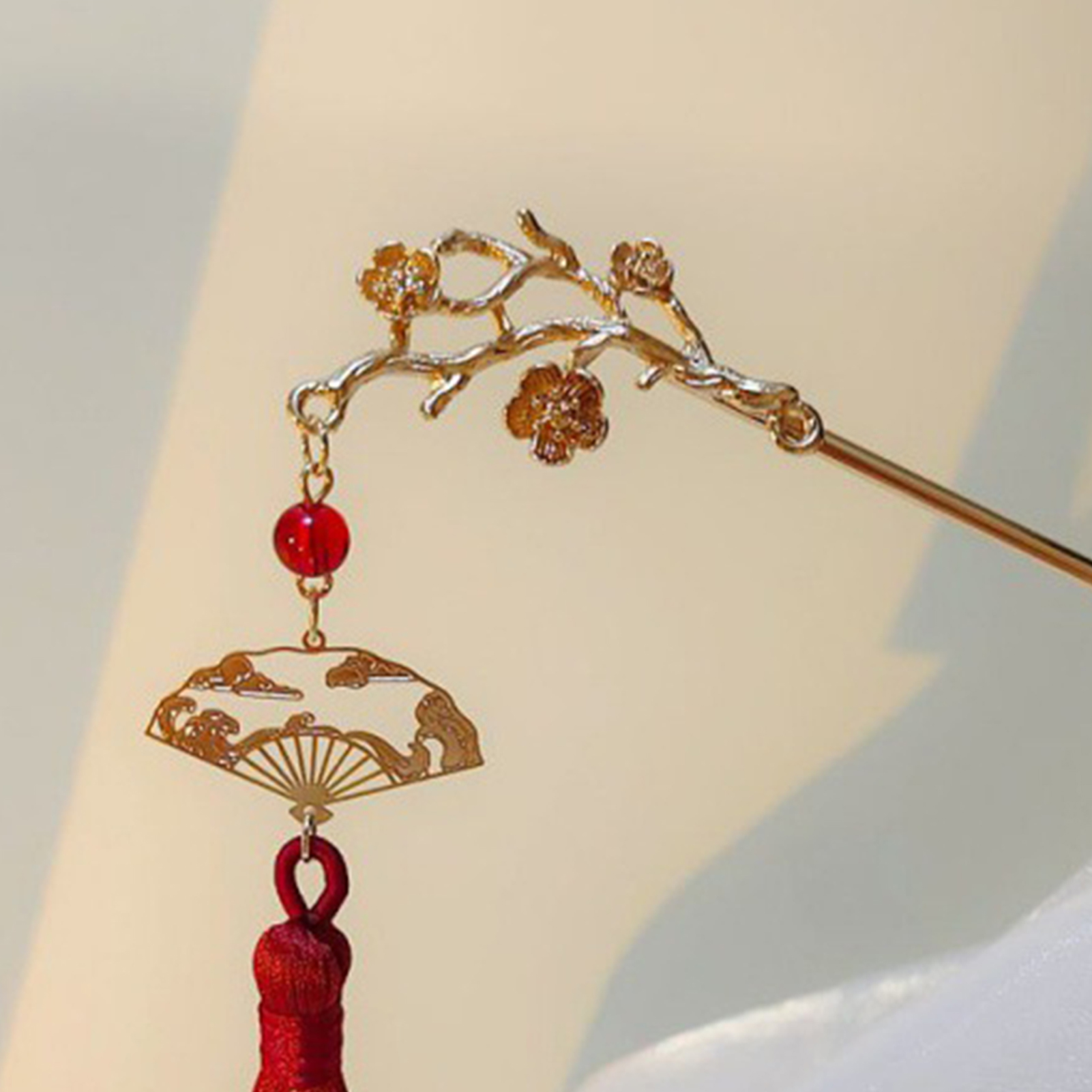 الرجعية زهرة شرابة دبوس الشعر  - مراجعة Women'S Formal Accessories وسعره