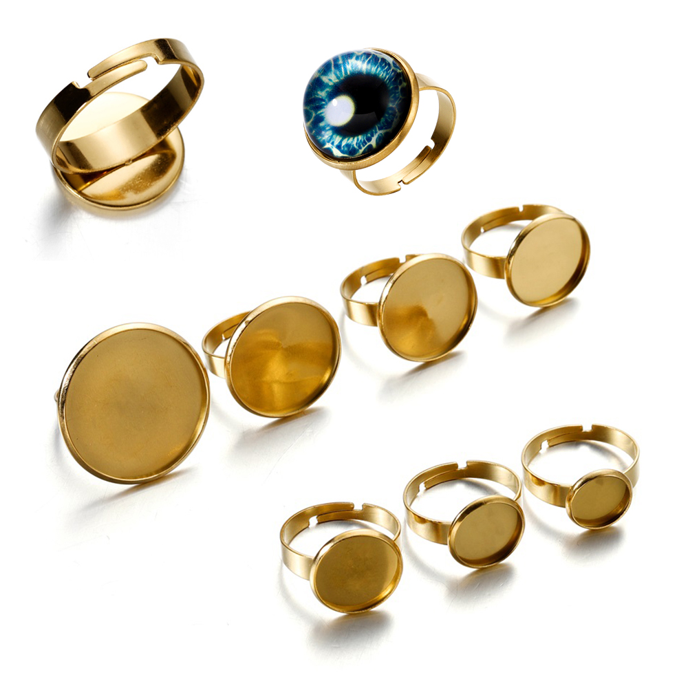 10 قطع من قواعد الخواتم القابل - مراجعة Ring Set Adjustable وسعره