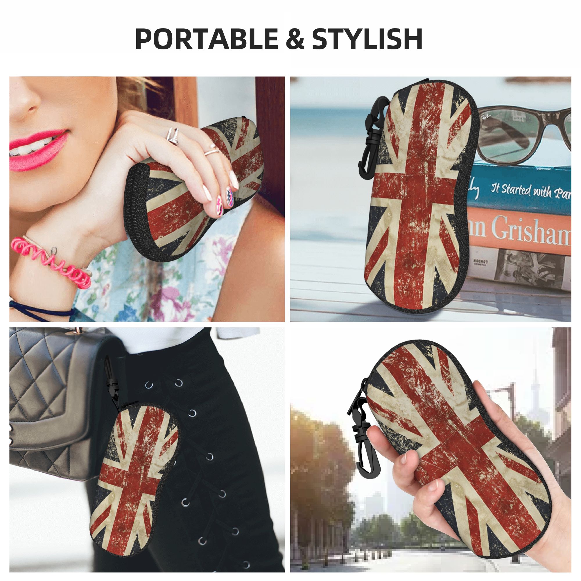 حافظة نظارات بتصميم علم الاتحا - مراجعة Women'S Accessories Uk وسعره