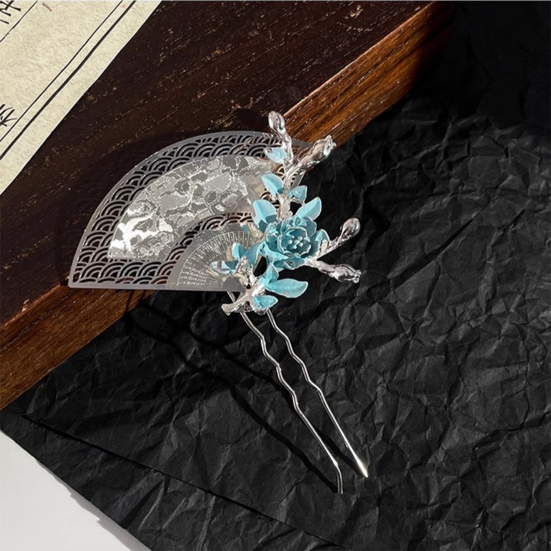 دبوس شعر جديد على شكل مروحة عل - مراجعة Women'S Formal Accessories وسعره