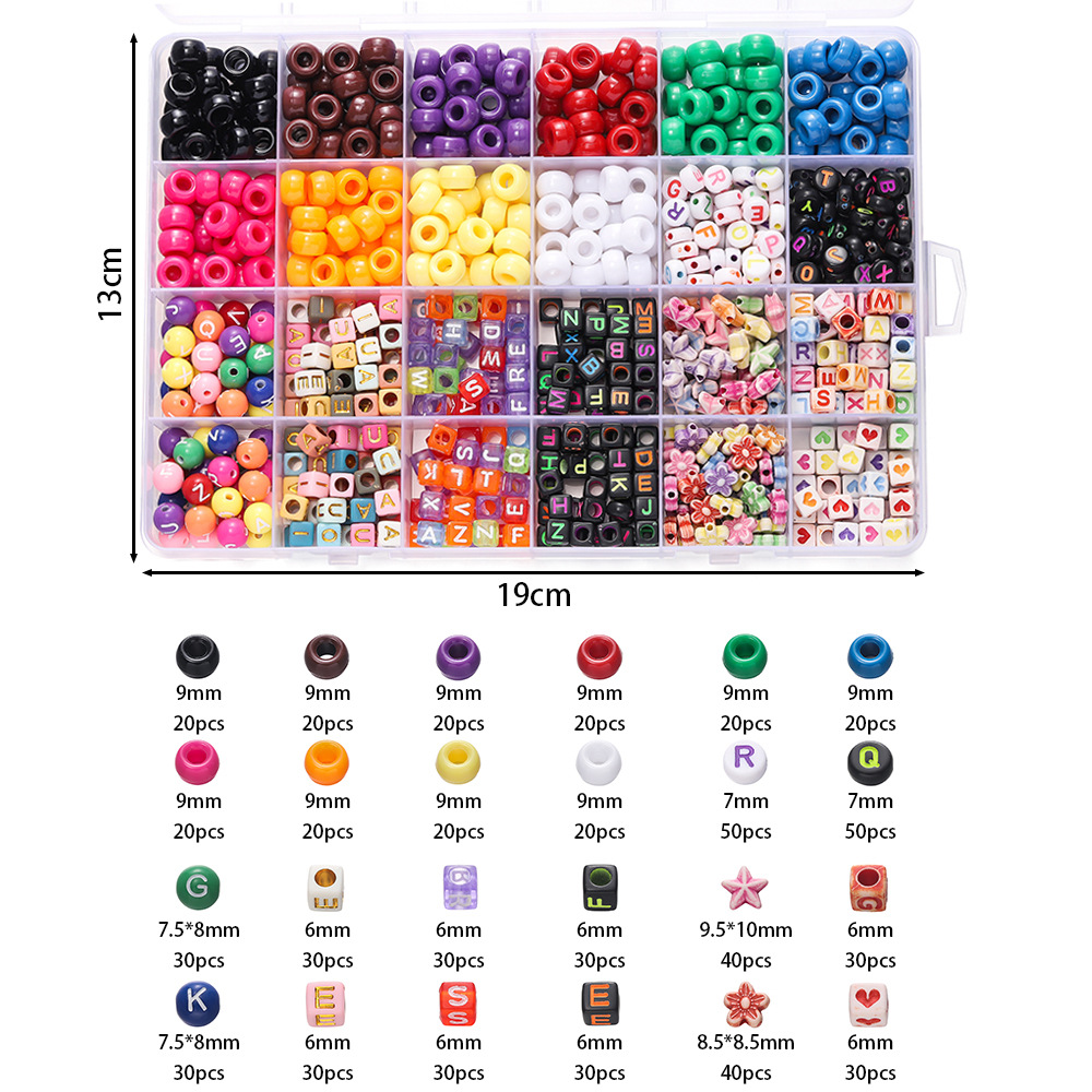 صندوق واحد من الخرز الأكريليك  - مراجعة Women Accessories Gift Box وسعره