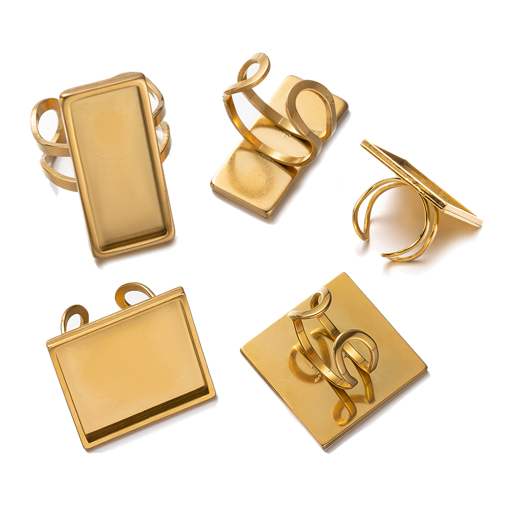 4 قطعة الفولاذ المقاوم للصدأ م - مراجعة Ring Set Adjustable وسعره
